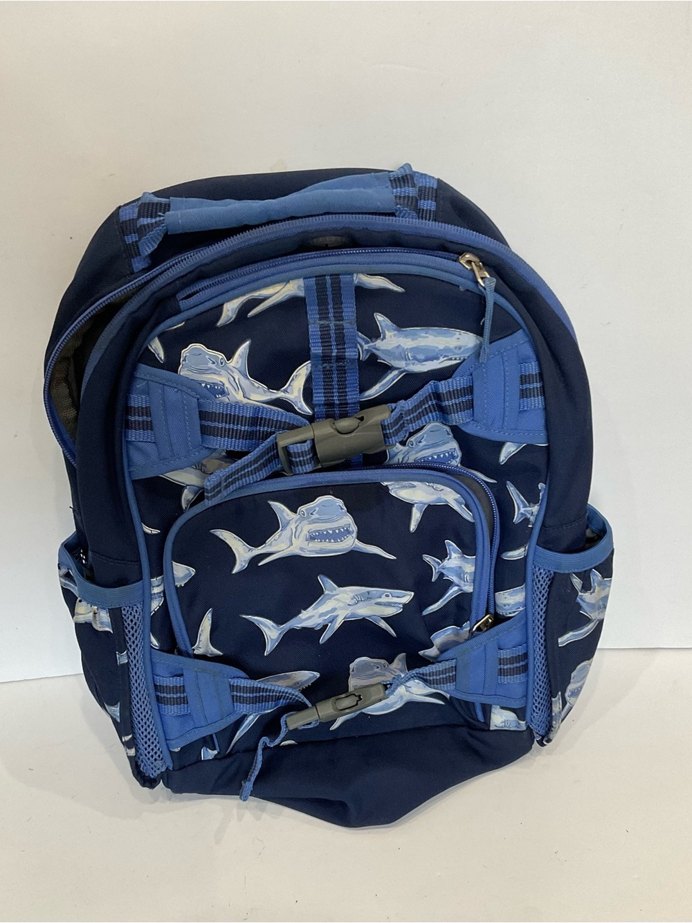 POTTERY BARN KIDS SCHOOL OF SHARKS BACKPACK